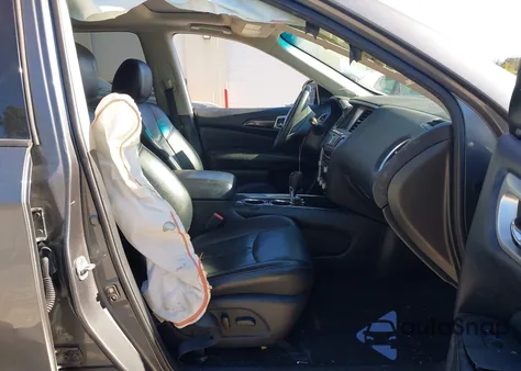 2015 Nissan Pathfinder Platinum из США, поврежденный, VIN 5N1AR2MN6FC692103